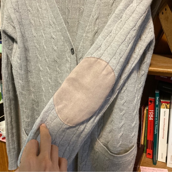 Japanese brand “Another Edition” light gray cardigan - Picture 4 of 7